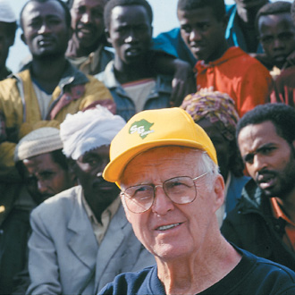 Norman Borlaug in Africa