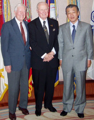 Jimmy Carter and Norman Borlaug
